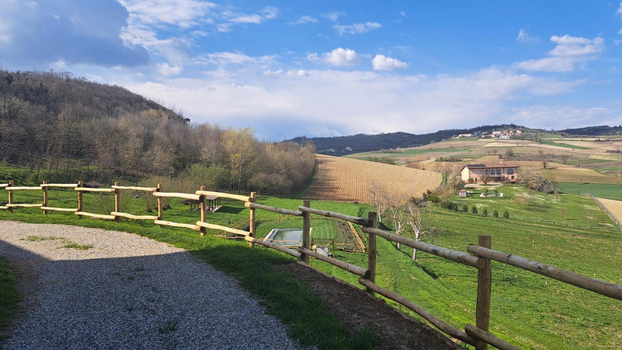 Villa Cascina Fazioli Alfiano Natta Esterno foto